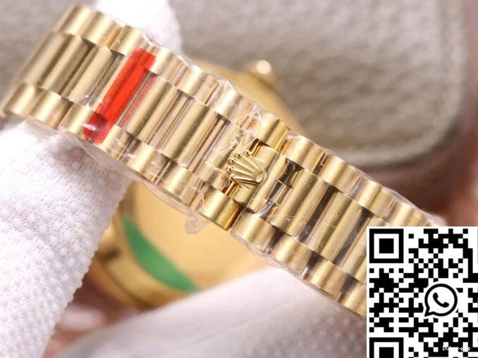 969 Factory Dial Rolex Yellow Gold Black M228348RBR-0001 Day-Date EW Supportive 0811